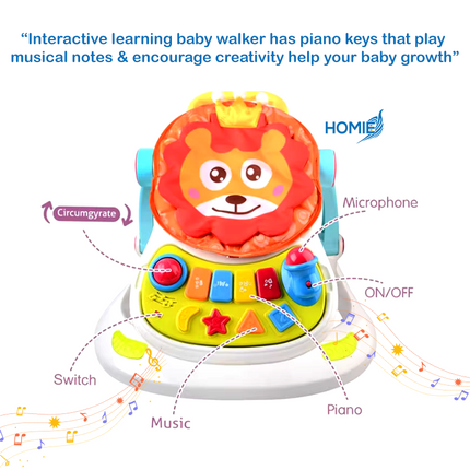 4 in 1 Multifunctional Baby Walker