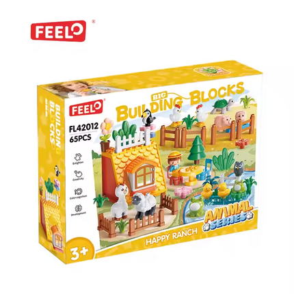 Theme Adventure Series Building Blocks – Creative DIY Large Particle Educational Toy(3+Years)