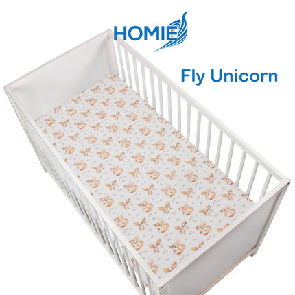 (B) Bamboo Bedsheet / Crib Cot Bed Fitted Sheet (4 Sizes)