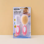 Comb & Brush (Faux Wool Pink)