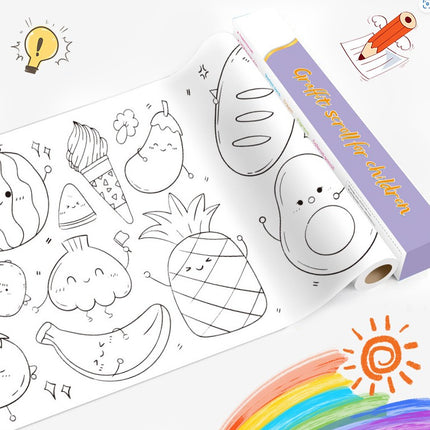 Drawing Color Paper Roll