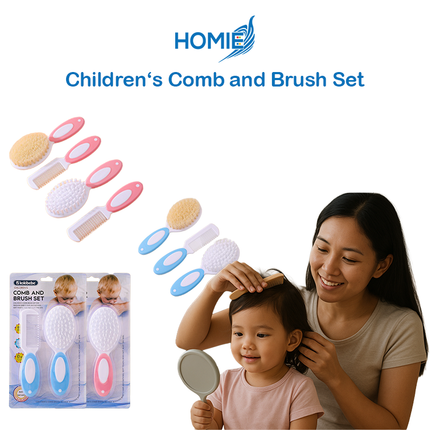 🧒✨Children‘s Comb and Brush Set