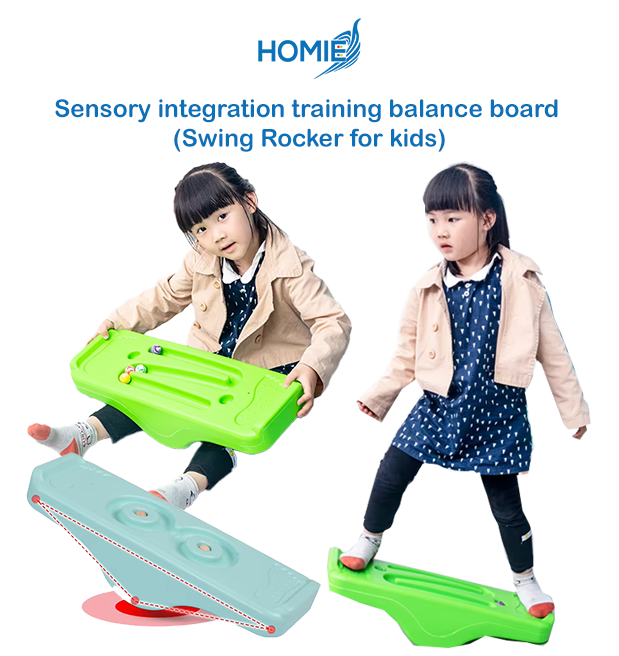 Sensory integration training balance board - Swing Rocker for kids