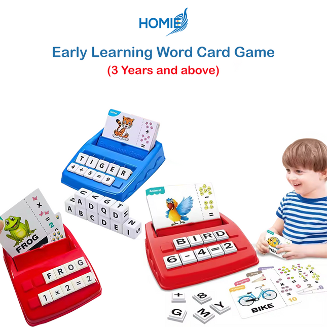 Early Learning Word Card Game