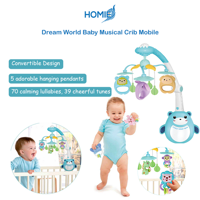 Dream World Baby Musical Crib Mobile