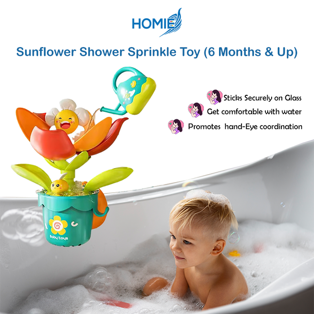 Sunflower Shower Sprinkle Toy (6 Months & Up)