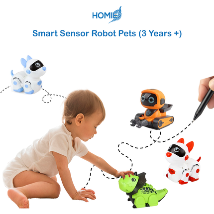 Smart Sensor Robot Pets (3 Years+)