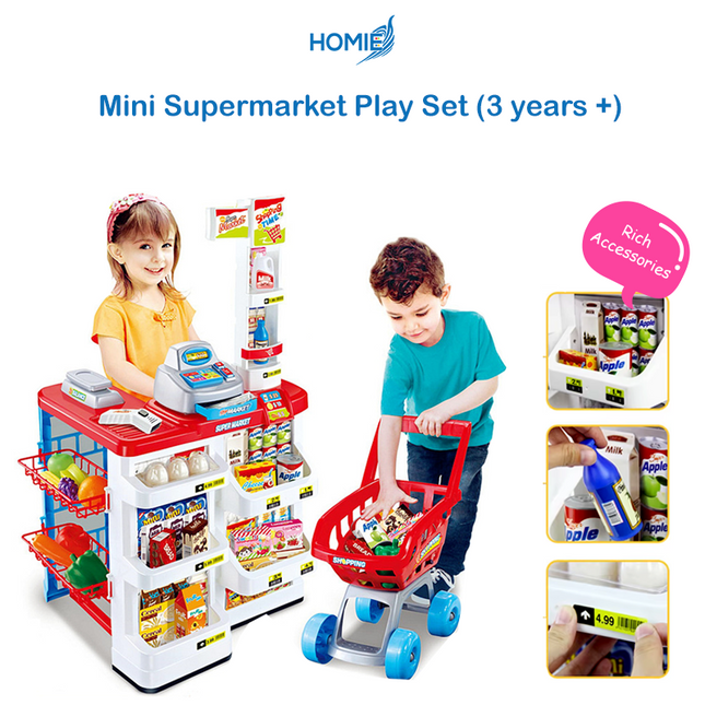 Mini Supermarket Play Set (3 years +)