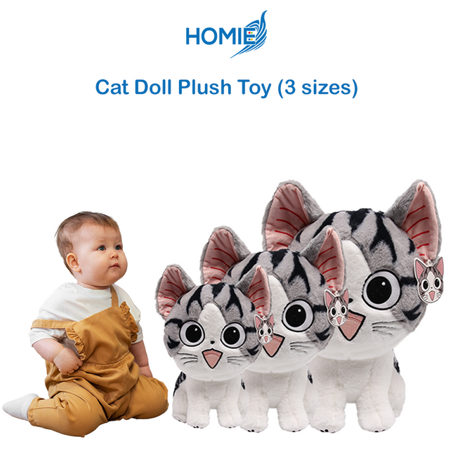 🐱🐱 Cat Doll Plush Toy (3 sizes)
