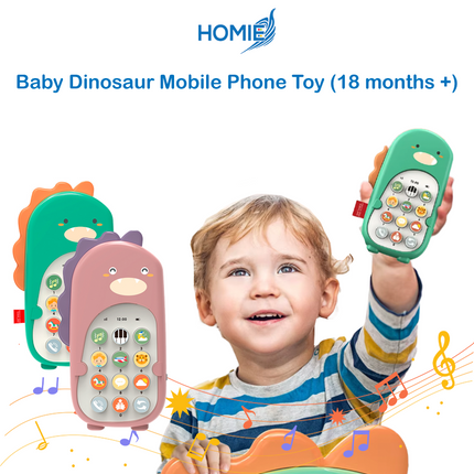 Baby Dinosaur Mobile Phone Toy (18 months +)