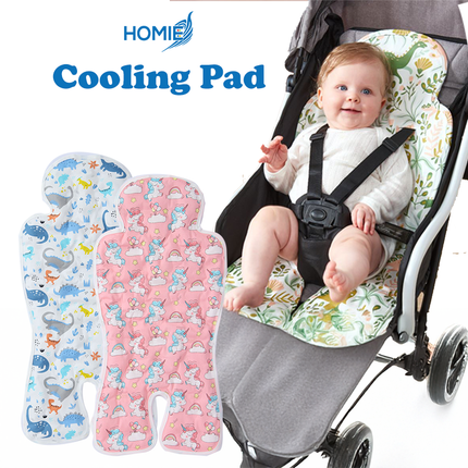 Baby Stroller Cooling Pad (Breathable Ice Seat) Stroller Liner/ Cushion