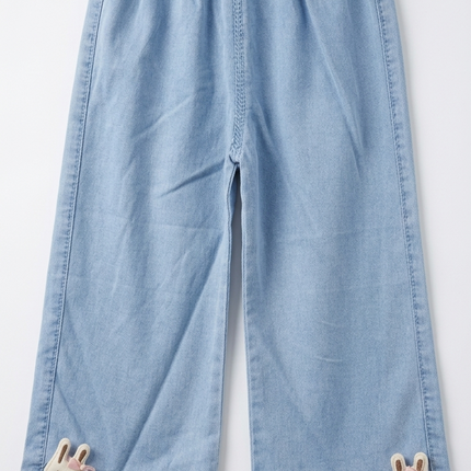 Long Jean Pant with Rabbit  ( 1 to 5 Years girl)