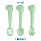 Feeding Spoon Set-Green