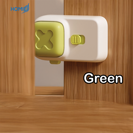 Silicone anti-pinch door block