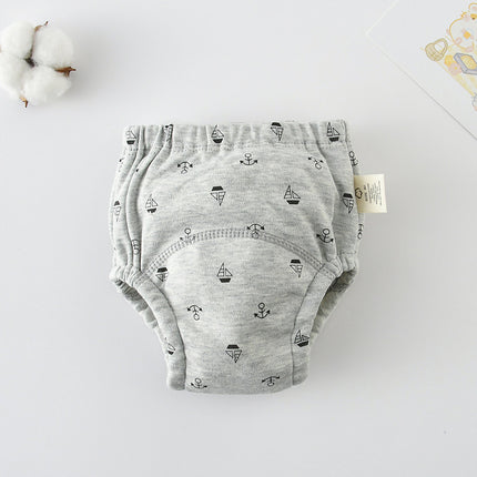 🏅(B) Potty Training Pants Cotton Baby Toilet Training Pants | Washable Potty Training Kids Underwear