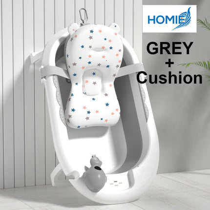 HOMIE 0-6Years Foldable Baby Bath Tub Children Shower Basin Portable Infant Bathtub