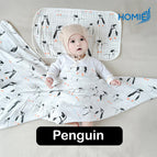 Muslin Swaddle Penguin