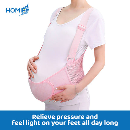 ADJUSTABLE MATERNITY SUPPORT BELT postpartum pregnancy belly band (With Shoulder Straps)