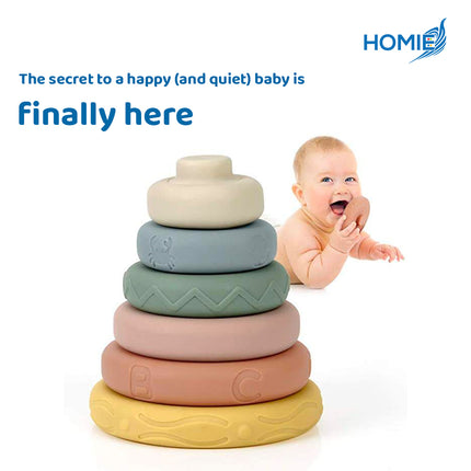 3 IN 1 MONTESSORI TOYS FOR BABIES soft baby teething toys sensory development (0 Months Plus)