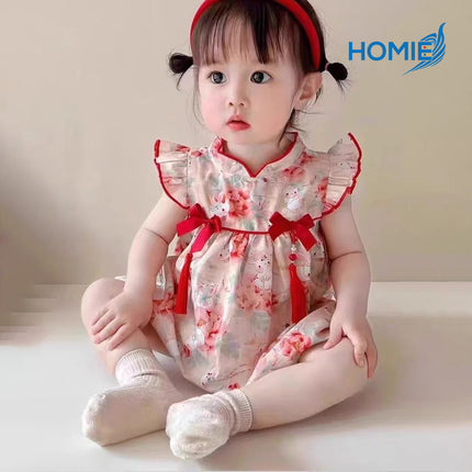 2026 CNY COSTUME NEW CHINESE STYLE birthday baby princess dress (Lunar New Year Outfit)
