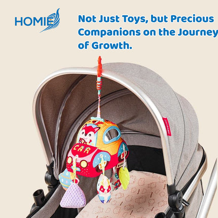 Sozzy Soft Activity Hanging PluSOZZY SOFT ACTIVITY HANGING PLUSH soft stuffed activity plush hanging toys (Infant Sensory Toy)sh -Soft Stuffed Activity Plush Hanging Toys