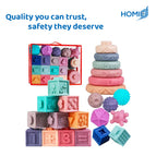 Stacking Building Blocks - 24pcs Set