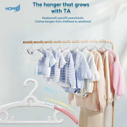 7-Piece Non-Slip Kids Clothes Hanger Set