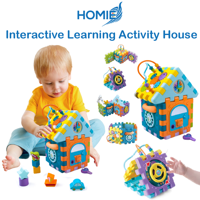 9in1 Interactive Learning Activity House Toy