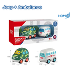 Jeep + Ambulance