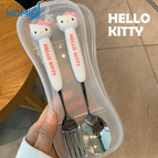 Long Spoon & Fork-HELLO KITTY
