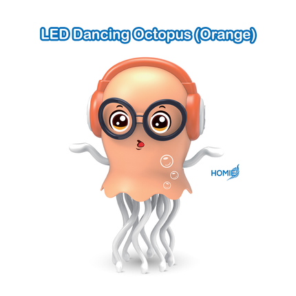 LED Dancing Funny Jellyfish Toy Light Up Music Toy Interactive Moving Kids Toy