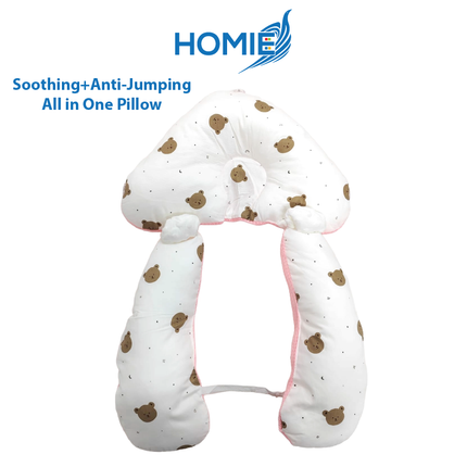 3 in 1 Baby Head Shaping Pillow Three-sides Adjustable Head