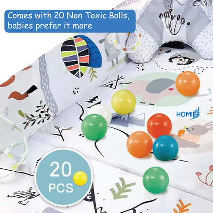 Multifunctional Baby Play Mat with Toys (Newborn to 36 Months)