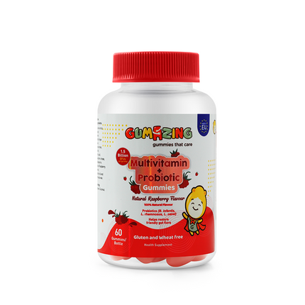 Gumazing Multivitamin + Probiotics Gummies (60 pcs),  2 Month Supply