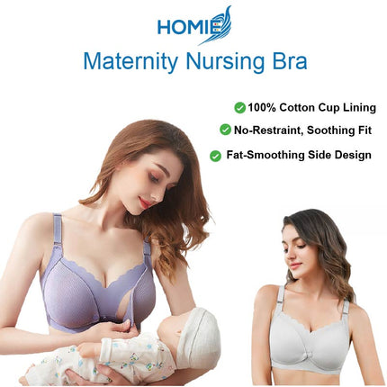 Maternity Nursing Bra – Front Clasp, All-Day Comfort for Pregnancy & Postpartum