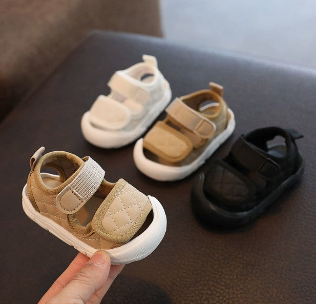 MIAOMINI Baby Sandals Toddler Walking Shoes Summer Soft Sole Non-Slip Boys Girls