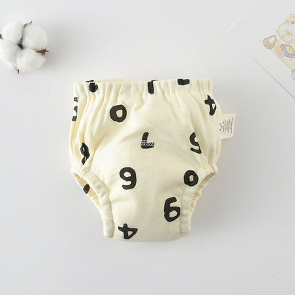 🏅(B) Potty Training Pants Cotton Baby Toilet Training Pants | Washable Potty Training Kids Underwear
