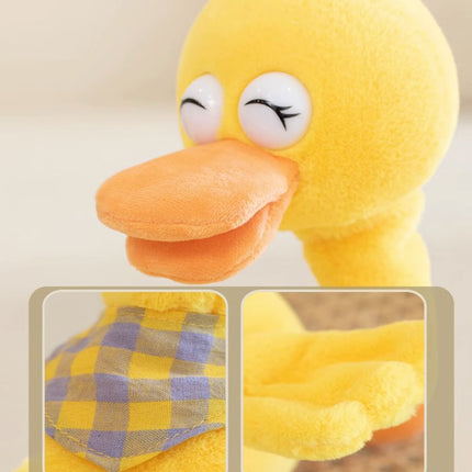🦆🦆 Talking Duck Plush Toy | Repeating Duck Stuffed Animal | Baby Learning to Talk Toy