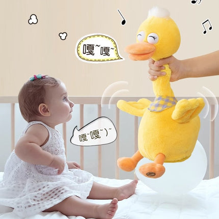 🦆🦆 Talking Duck Plush Toy | Repeating Duck Stuffed Animal | Baby Learning to Talk Toy