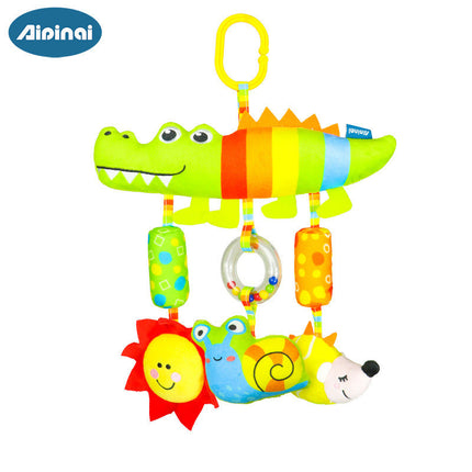 Hanging Plush Toy for Stroller and Car Seat