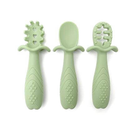 Baby Silicone Food Scraping Spoon – Ideal for Fruit Purée & Baby Meals