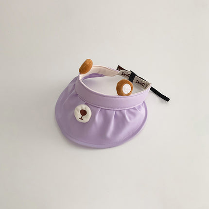Summer Baby Visor Hat - Cute Sun Protection Cap for Girls & Toddlers