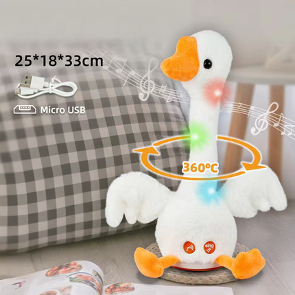 🦆🦆 Talking Duck Plush Toy | Repeating Duck Stuffed Animal | Baby Learning to Talk Toy
