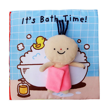Early Education Learning Cloth Books (Durable, Washable, Parent-Child Interaction Rustling Sound Toys)