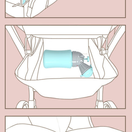 Portable HygieneToilet Urinal for Baby Boys Girls Pot Car Travel Potty Anti-leakage Cute Convenient Children Standing