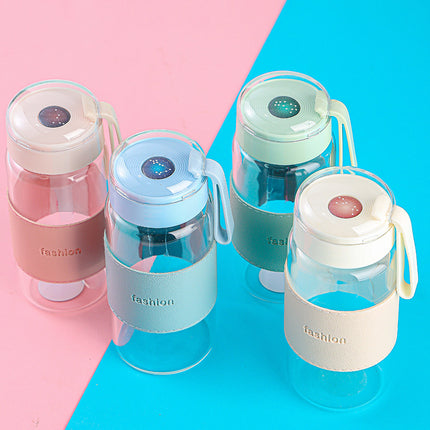 Mini Glass Water Bottle