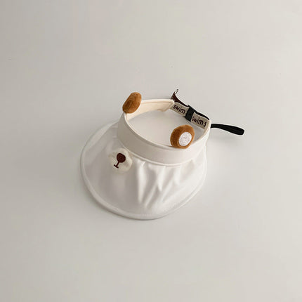 Summer Baby Visor Hat - Cute Sun Protection Cap for Girls & Toddlers