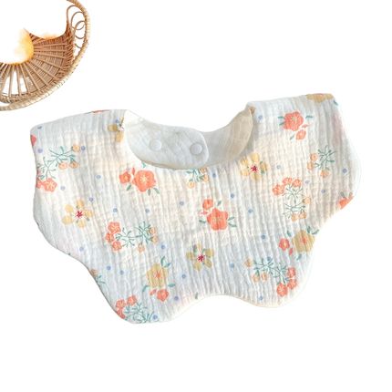 Cotton Gauze Baby Bandana Bibs – Drool & Food Catcher