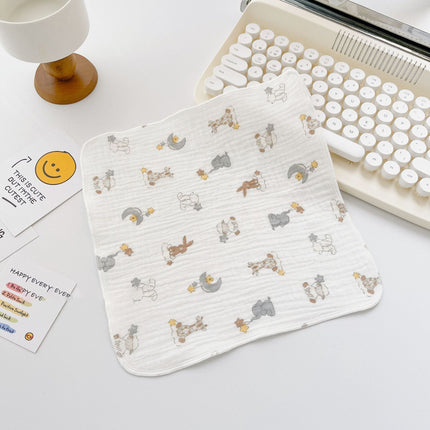 Cotton Face Towel - Square Towels 4 Layers