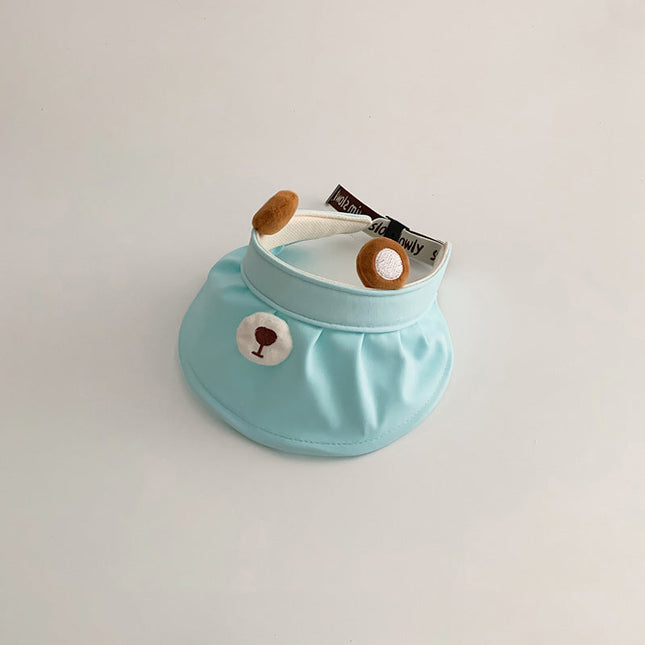 Summer Baby Visor Hat - Cute Sun Protection Cap for Girls & Toddlers